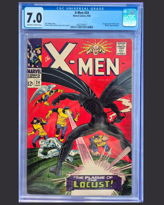 X-Men #24 (Marvel, 09/1966) – CGC 7.0