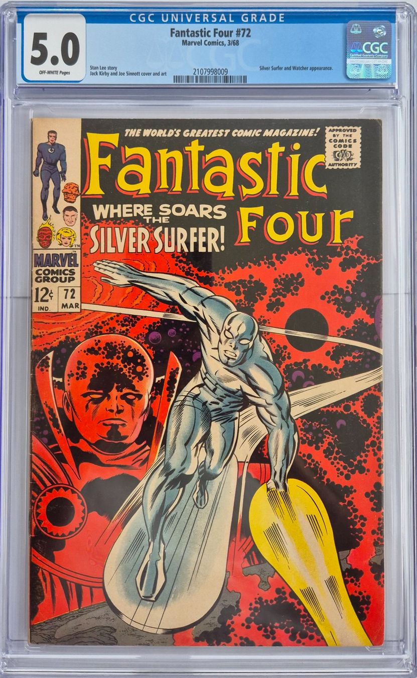 Fantastic Four #72 (1968) – CGC 5.0