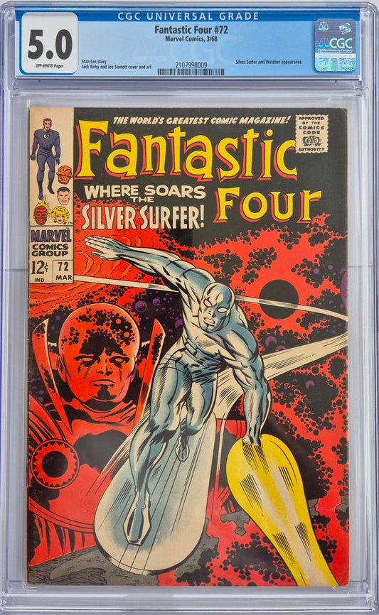 Fantastic Four #72 (1968) – CGC 5.0