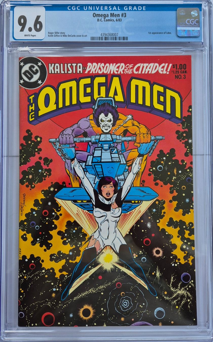 The Omega Men #3 - CGC 9.6 (1983)