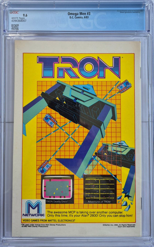 The Omega Men #3 - CGC 9.6 (1983)